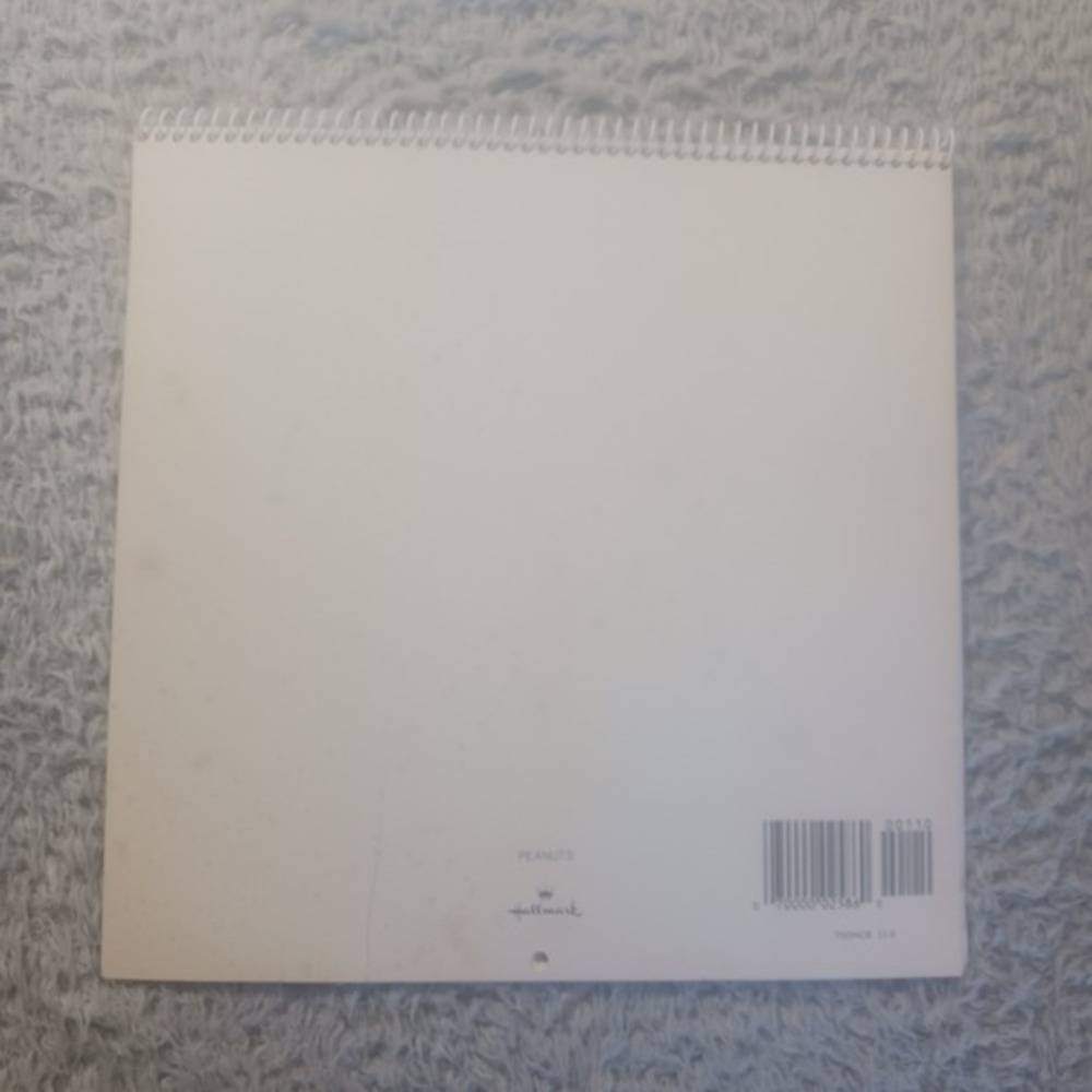 Hallmark Peanuts 1990-1991 School Year Calendar Vintage Charlie Brown Snoopy 90s - Picture 6 of 6